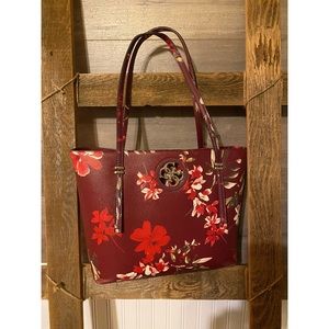 Guess floral purse